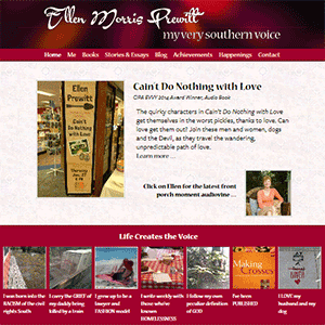 ellen morris prewitt website designed by shelli